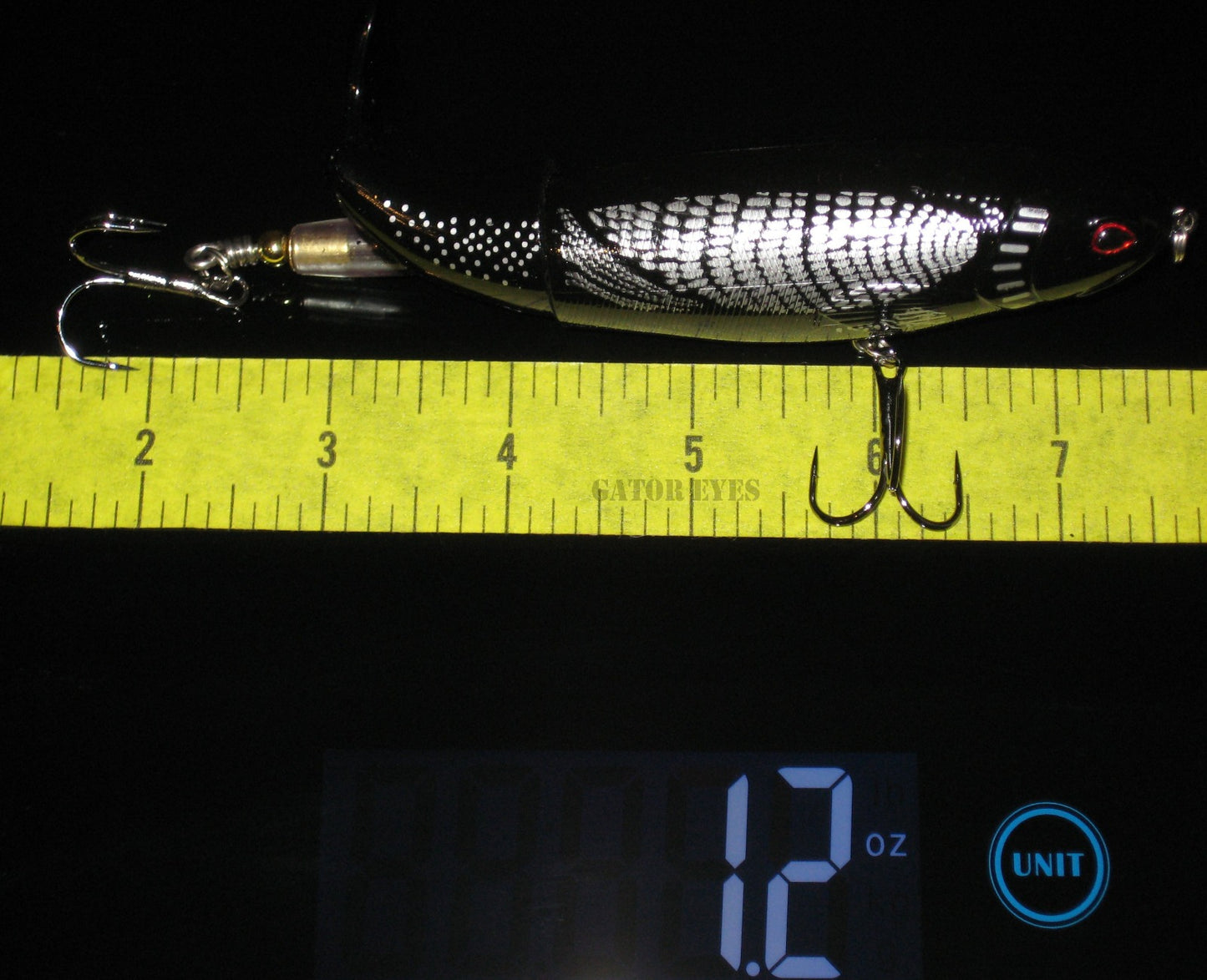 Top Water Rotating Tail