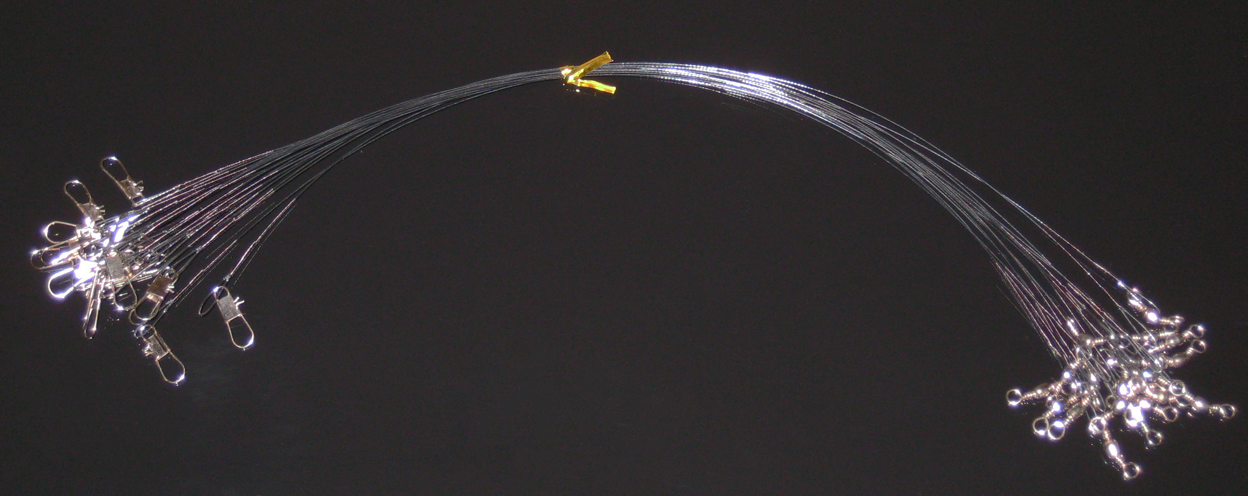 12" Steel Leaders 20 pack