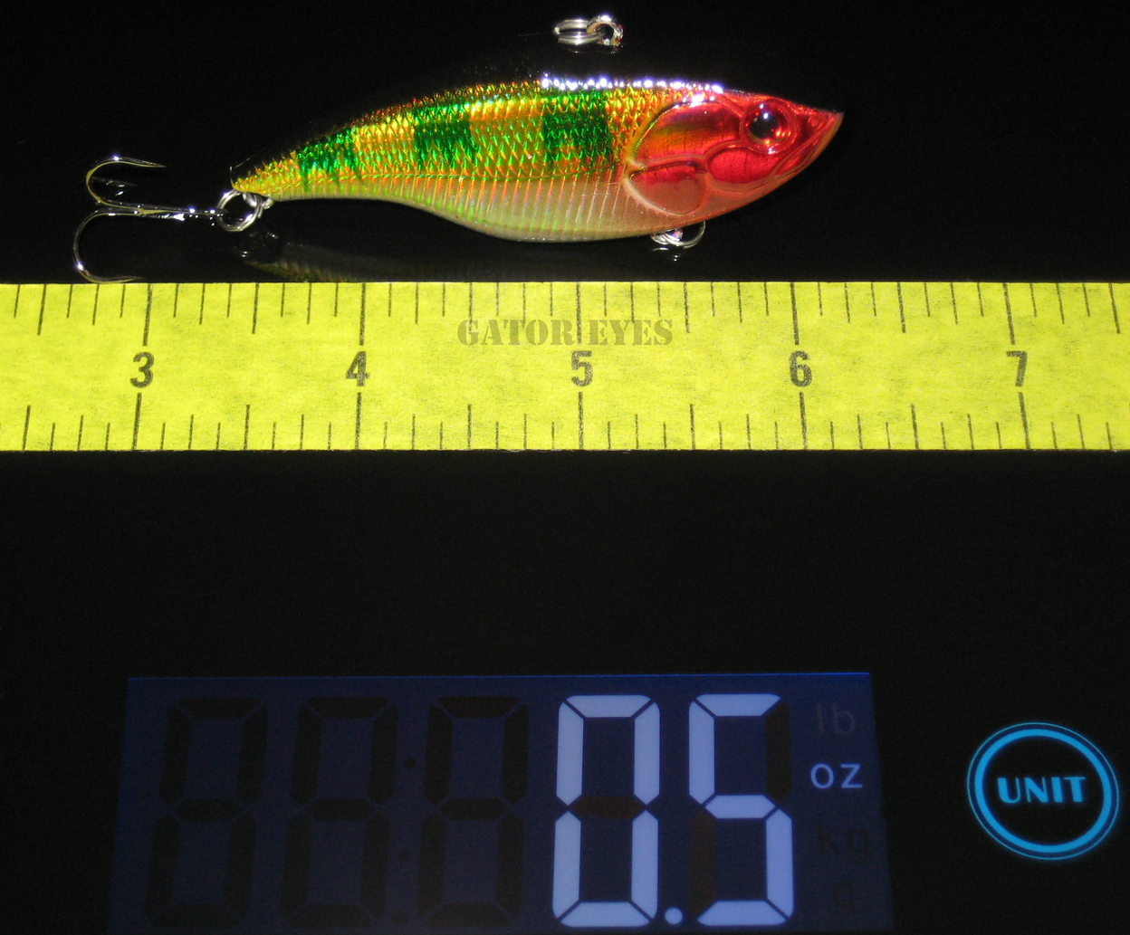 Deep Bellied Rattle Traps 8 pack