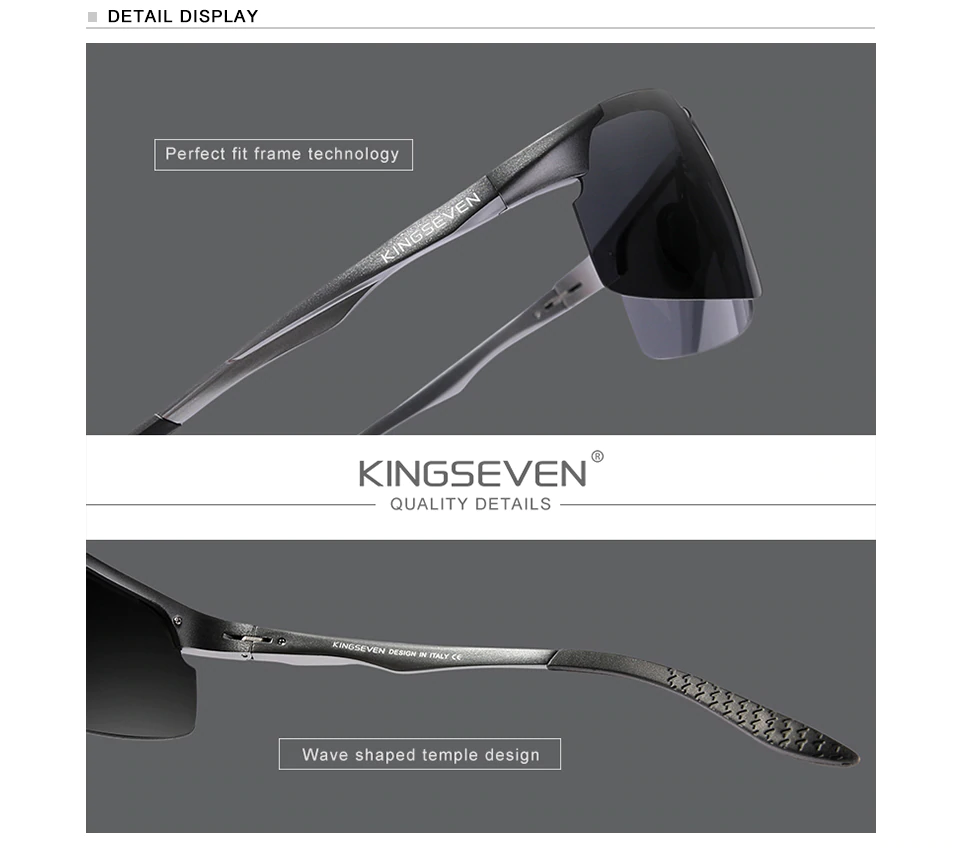 KINGSEVEN Black/Gray Blades