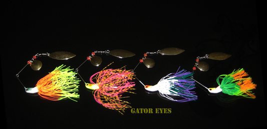 Spinner Baits Multi Color 4 pack