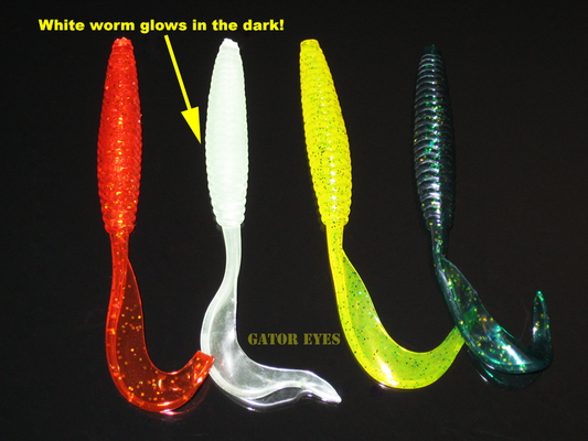 6" Power Worms 20 Pack